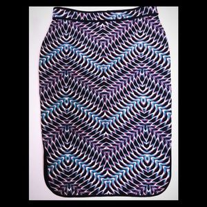 Bisou Bisou Tie Dye Pattern Pencil Skirt